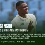 Lungi Ngidi Shines in IPL 2026 Opener