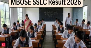 MBOSE SSLC Result 2026: Key Statistics and Rankings