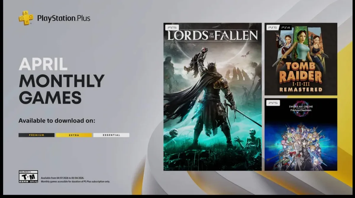 playstation plus monthly games — IN news