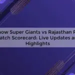 Rajasthan Royals vs Lucknow Super Giants Match Scorecard