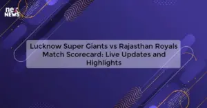 rajasthan royals vs lucknow super giants match scorecard — IN news