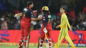 Royal Challengers Bengaluru vs Chennai Super Kings standings