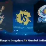 Royal Challengers Bengaluru vs Mumbai Indians Standings Update