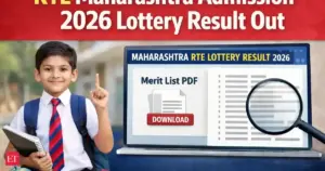 RTE Result 2026 Maharashtra: 114,826 Seats Available
