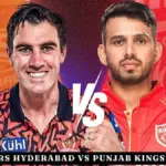 Sunrisers Hyderabad vs Punjab Kings Standings Update