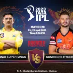 Sunrisers vs Super Kings: IPL 2026 Match Update