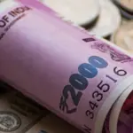 Indian 2000 Rupee Note